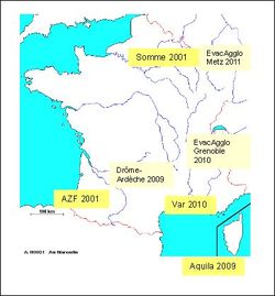 Présentation des différents sites étudiés